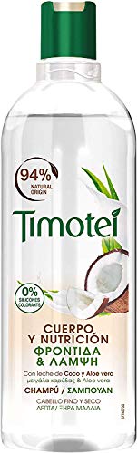 Timotei Champú Coco Y Aloe Vera - 400 ml