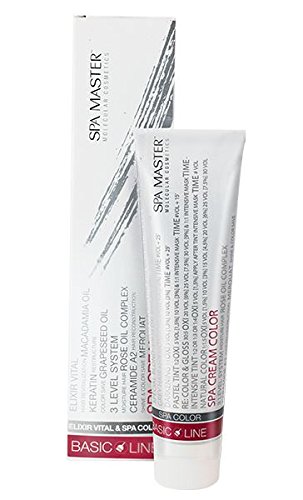 Tinte Permanente Spa Master 100ml (7.11 Rubio Ceniza Plus)