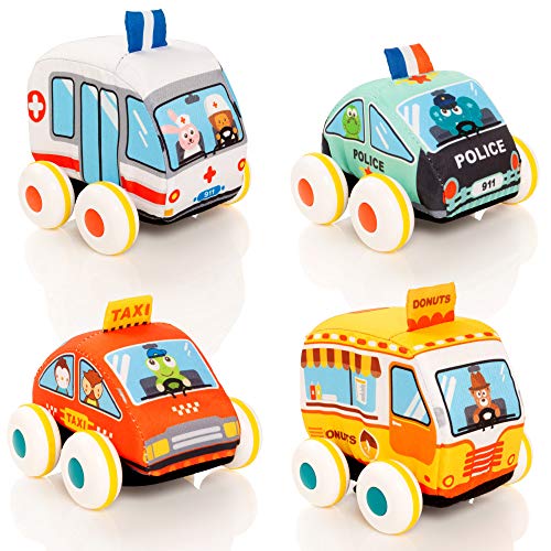 Tippi - Juguetes en vehículos Blandos para Tirar - Coches de Juguete para bebés o niños - Adecuado a Partir de 9 Meses + - para Tirar o Empujar