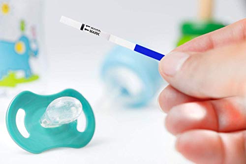 Tiras de prueba de embarazo de 10 mUI/ml, 50 unidades (prueba hasta 6 días antes)