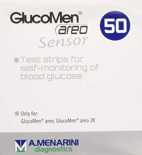 Tiras reactivas de glucosa para la diabetes Glucomen AREO (50 unidades)