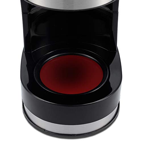 TM Electron TMPCF007 Cafetera, Plastic, Acero Inoxidable