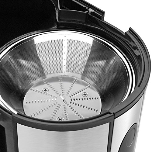 Tm Electron TMPLU001 Licuadora con Carcasa compacta en Acero Inoxidable Desmontable y 2 ajustes de Velocidad, 500 W