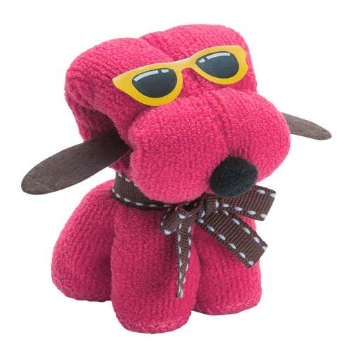 Toalla Perro Detalle de Boda en Caja de Regalo - Toallas Perritos con formas Detalles Cumpleaños, regalos y recuerdos para Bodas Originales