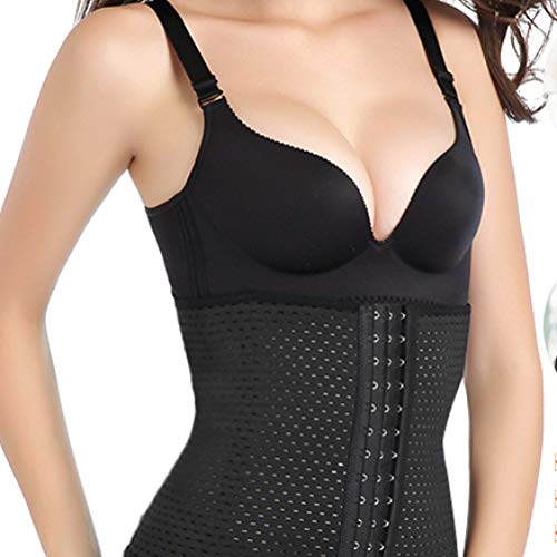 TOBEEY Cintura Transpirable Entrenador de la Cintura de Las Mujeres Que Adelgaza la Correa del Cuerpo Faja Quemador de Grasa Modelado Correa