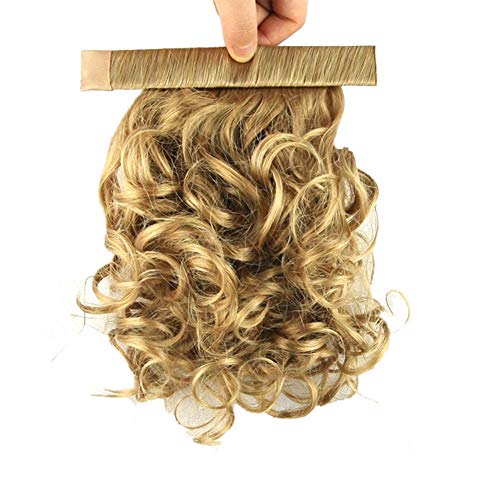 Tocado Diadema Banda Dulce Con Estilo Cabello Elegante Lindo Mode De Marca Sombrero Banda Para El Cabello Extensión Del Cabello Corto Rizado Envoltura Alrededor De La Cola De Caballo Damas 11
