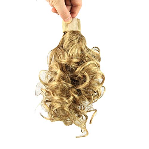 Tocado Diadema Banda Dulce Con Estilo Cabello Elegante Lindo Mode De Marca Sombrero Banda Para El Cabello Extensión Del Cabello Corto Rizado Envoltura Alrededor De La Cola De Caballo Damas 11