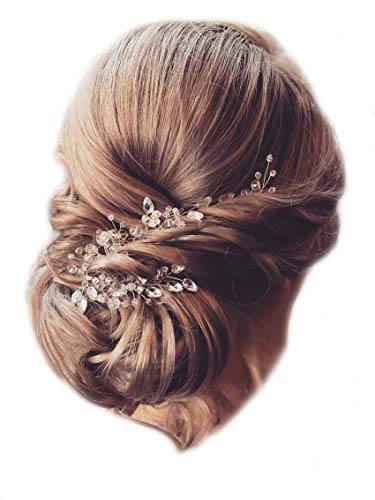 Tocados De Pelo Boda Diademas Mujer Tiaras De Novia Boda Accesorios Para El Cabello Díadema Mujer Hecha A Mano Joya De Pelo Corona Novia Banda De Pelo De Perla Cristal Tocados De Boda Fiestas Bailes