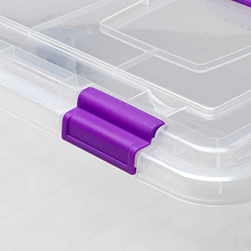 TODO HOGAR - Caja Plástico Almacenaje Grandes Multiusos con Ruedas - Medidas 510 x 410 x 460 - Capacidad de 70 litros (4)