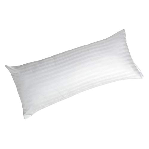 Todocama - Almohada antiácaros - Núcleo de Fibra Tacto Pluma - Tejido cutí - Funda con Cremallera Que Permite controlar la Altura de la Almohada. (90x40cm)