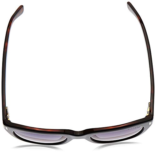 Tom Ford FT0237 05B 52 gafas de sol, Negro (Negro/AltroFumo Grad), 52.0 para Hombre