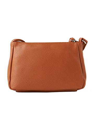 Tom Tailor Denim Cilia Mujer Shoppers y bolsos de hombro Marrón (Cognac) 4x14x21 cm (B x H x T)
