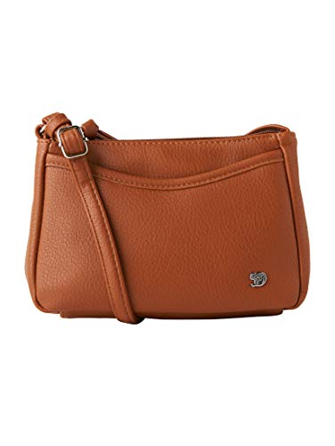 Tom Tailor Denim Cilia Mujer Shoppers y bolsos de hombro Marrón (Cognac) 4x14x21 cm (B x H x T)