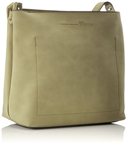 Tom Tailor Denim Nina Mujer Bolsos bandolera Verde (Khaki) 9x23x28 cm (B x H x T)