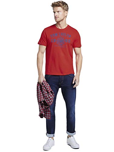 Tom Tailor Logo T-Shirt Camiseta, 12880, XL para Hombre