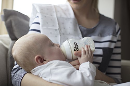 Tommee Tippee Biberones Closer to Nature, 260 ml, 6 unidades, rosa