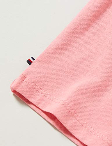 Tommy Hilfiger Baby Girl Tommy tee L/s Camisa, Pink, 80 para Bebés