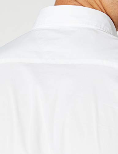 Tommy Hilfiger Core Stretch Slim Poplin Shirt Camisa, Blanco (Bright White 100), XX-Large para Hombre