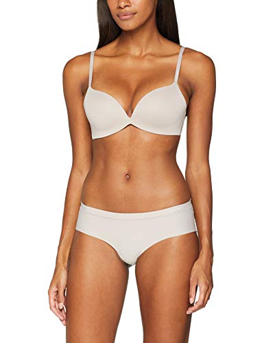 Tommy Hilfiger Plunge Sujetador con Push-up, Rosa (Silver Rose SVR), 95B (Talla del Fabricante: 0B36) para Mujer