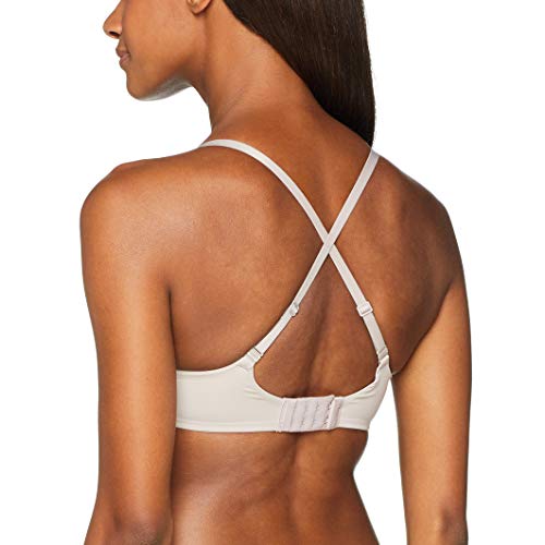 Tommy Hilfiger Plunge Sujetador con Push-up, Rosa (Silver Rose SVR), 95B (Talla del Fabricante: 0B36) para Mujer