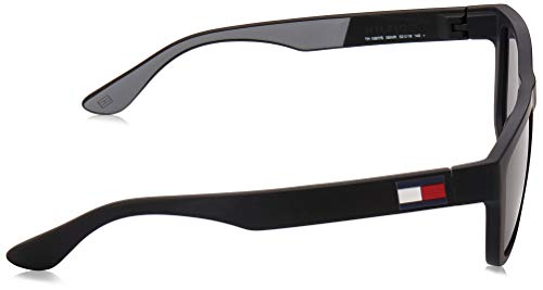 Tommy Hilfiger TH 1557/S gafas de sol, BlackGrey, 52 para Hombre