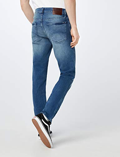 Tommy Jeans Hombre Original Ryan-DM0DM03941 Jeans, Azul (Berry Mid BLUE COMFORT 911), W36/L32