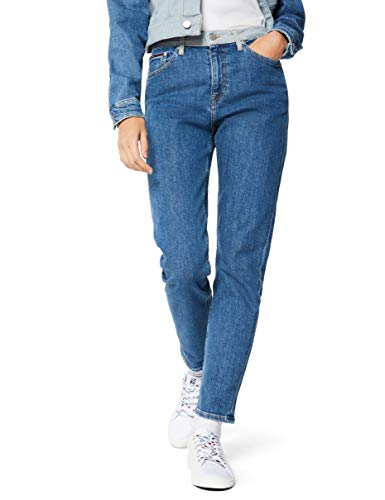 Tommy Jeans Mujer Izzy High Rise Slim Ankle Slim Jeans, Azul (TJ DENIM COLORBLOCK 1A4), W28/L30