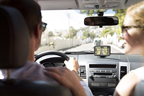 TomTom GPS para coche Start 42, 4 pulgadas, mapas de la UE, prueba gratuita de alerta de radares, soporte reversible integrado