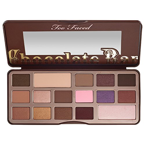 Too Faced Makeup Eyeshadow Palette Chocolate Bar. Eyelids