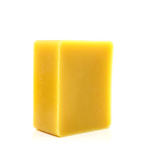 TooGet Cera de Abejas Amarilla Pura Bloque de Cera de Abejas - 100% Natural, Grado Cosmético, Calidad Superior - 400g