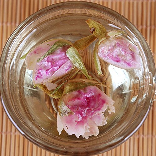 TooGet Fragante Rosado Natural Brotes de Rose Pétalos de Rosa Damascena Secado al por Mayor de Rosa, Culinario de Grado Alimenticio - 60g