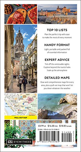 Top 10. Andalucia And The Costa Del Sol (DK Eyewitness Travel Guide) [Idioma Inglés] (Pocket Travel Guide)