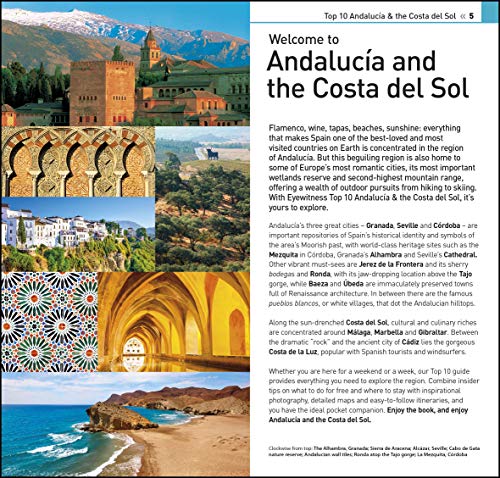 Top 10. Andalucia And The Costa Del Sol (DK Eyewitness Travel Guide) [Idioma Inglés] (Pocket Travel Guide)
