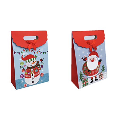 TOPBATHY 20 Piezas Bolsa Papel Dibujos Animados Galletas Dulces golosinas Bolsas Bolsas de Regalo para Ceremonia de Boda de cumpleaños