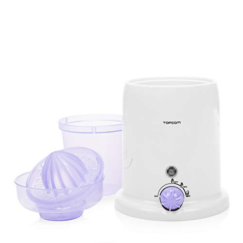 Topcom KF-4301 - Calientabiberones, Color Blanco/Morado