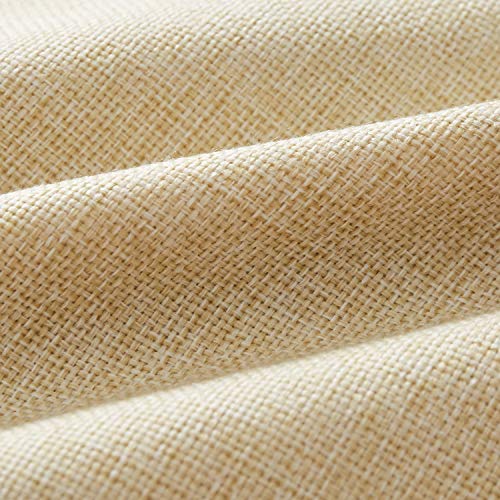 Topfinel Fundas Cojines Sofá Cama Hogar Algodón Lino Decorativa Almohadas Fundas para Sala de Estar Coche Jardín Juego de 5, 45x45cm