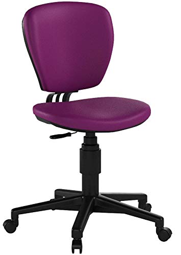 Topstar High Kid Silla giratoria Infantil, Tela, Morado, 40 x 43 x 90 cm