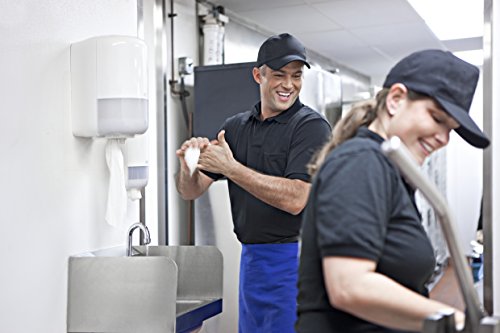 Tork 559000 Dispensador de alimentación central Elevation/Soporte de papel mecha compatible con el sistema M2 / Blanco