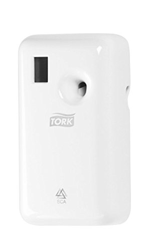 Tork 562000 Dispensador para ambientador en Spray / Ambientador automático compatible con el sistema A1 / Blanco