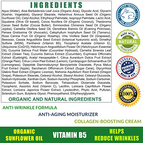 Total Activation impulsar colágeno lucha contra el envejecimiento crema de cara hidratante seco/grasa/sensible 2 oz