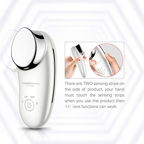 TOUCHBeauty Sonic Facial Massage Device, Ionic Infusion Facial Vibration Deep Cleansing SPA Beauty Instrument AG-1681