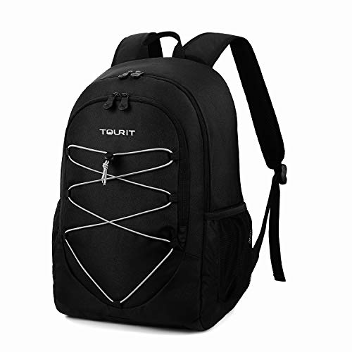 TOURIT Mochila Nevera Mochila Térmica Nevera Portatil Mochila Ligera con Enfriador Genial para el Almuerzo, Picnics, Senderismo, Playa, Parque o Día Viajes, Barbacoa, 28 Latas