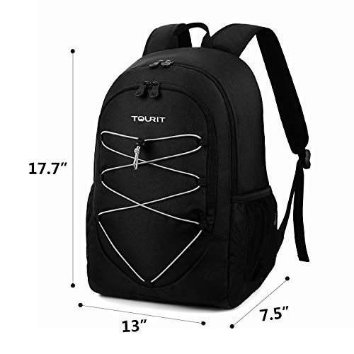 TOURIT Mochila Nevera Mochila Térmica Nevera Portatil Mochila Ligera con Enfriador Genial para el Almuerzo, Picnics, Senderismo, Playa, Parque o Día Viajes, Barbacoa, 28 Latas