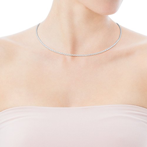 TOUS Collar cadena Mujer Plata de Primera Ley - Largo 40 cm