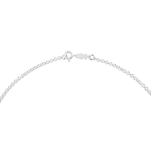 TOUS Collar cadena Mujer Plata de Primera Ley - Largo 40 cm