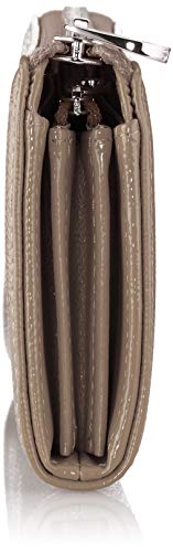 TOUS Dorp II, Cartera para Mujer, Beige (Topo 995970524), 19x9.5x3 cm (W x H x L)