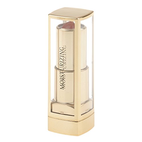 Toygogo Flower Inside Magic Clear Jelly CAMBIO DE TEMPERATURA COLOR Lápiz Labial Bálsamo Labial Transparente Bálsamo - Impermeable Fragancia Afrutada Hidratan - Rosado