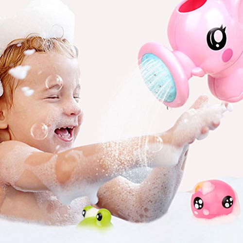 Toyvian Baño del bebé Juguete Elefante Aerosol Bomba de Agua Piscina baño bañera Juguetes