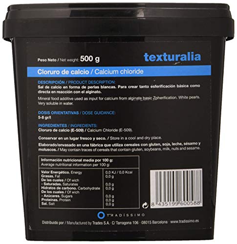 Tradissimo Cloruro De Calcio 500 g