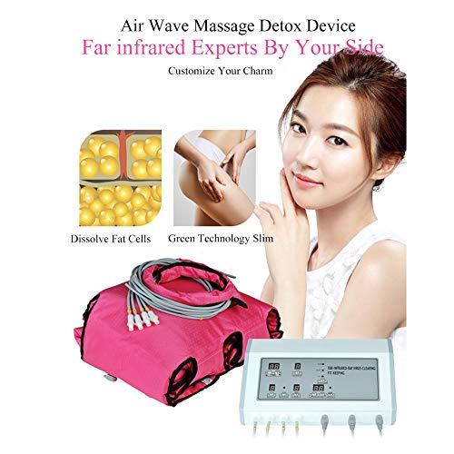 Traje de Adelgazamiento de Infrarrojo Lejano Presoterapia, Masajeador de compresión de Aire para piernas, Excreta Eficazmente Toxinas, Alivia La Fatiga Físic